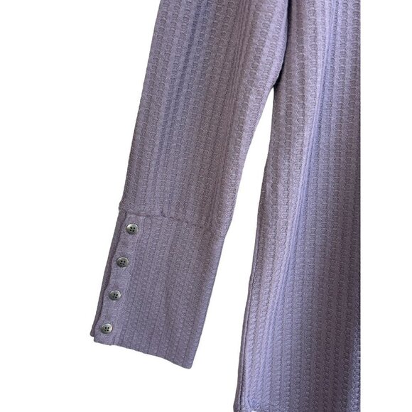 Long Sleeve Knit Top in Wisteria Size X-Large NWT - Picture 4 of 8